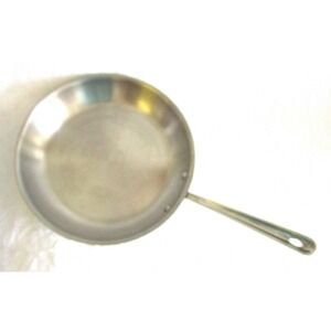 All-Clad Stainless Steel 12 Inch Fry Pan Skillet Handcrafted USA No. 3061718